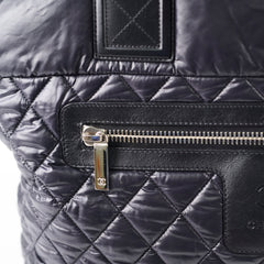 Chanel Black Nylon Coco Cocoon Tote