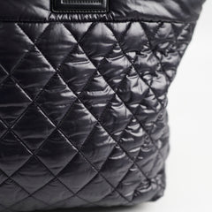 Chanel Black Nylon Coco Cocoon Tote