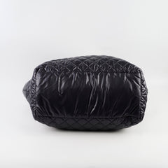 Chanel Black Nylon Coco Cocoon Tote