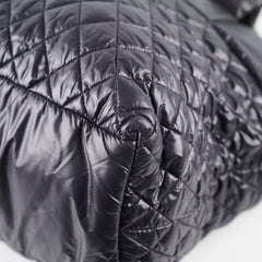 Chanel Black Nylon Coco Cocoon Tote