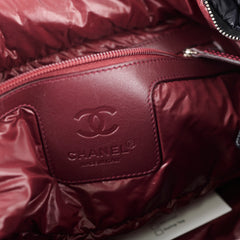 Chanel Black Nylon Coco Cocoon Tote