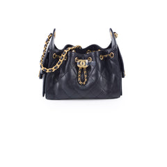 Chanel Mini 25 Caviar GHW Black 2025 Microchip