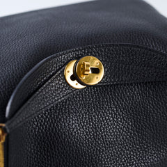 Hermes Lindy 26 Taurillon Clemence Black - C stamp
