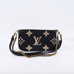 Louis Vuitton Multi Pochette Bicolour Black