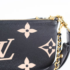 Louis Vuitton Multi Pochette Bicolour Black