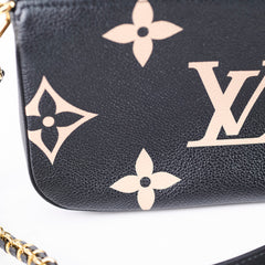 Louis Vuitton Multi Pochette Bicolour Black