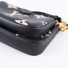 Louis Vuitton Multi Pochette Bicolour Black