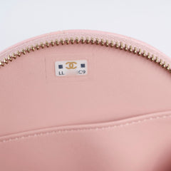 Chanel Mini Round Pink Crossbody Bag