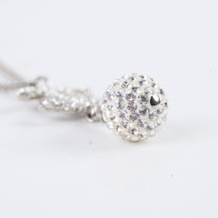 Chanel Silver CC Logo Necklace Costume Jewellery