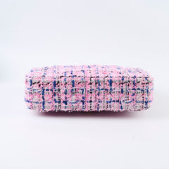 Chanel Classic Flap Medium/Large Pink Tweed