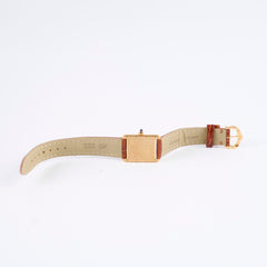 Cartier Watch Tank Louis Quartz Yellow Gold 2022
