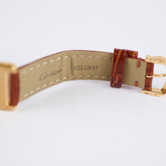 Cartier Watch Tank Louis Quartz Yellow Gold 2022