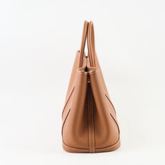 Hermes Garden Party 30 Gold Negonda D Stanp