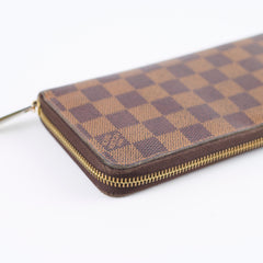 Louis Vuitton Zippy Damier Ebene Long Wallet