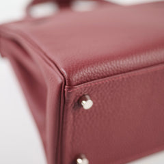 Hermes Kelly 28 Rouge H Togo PHW K Stamp