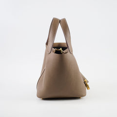 Hermes Picotin 18 Etoupe Clemence GHW D Stamp