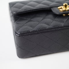Chanel Small Caviar Classic Double Flap Black