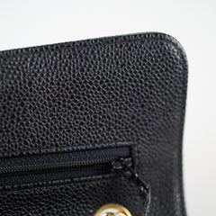 Chanel Small Caviar Classic Double Flap Black