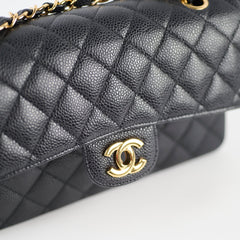 Chanel Small Caviar Classic Double Flap Black