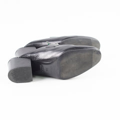 Hermes Paradia Mules Size 36.5 Black