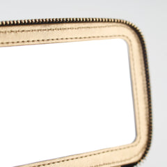 Chanel Box Vanity Case Small Pearl Chain Black