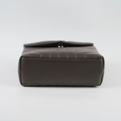 Saint Laurent Loulou Matelasse Small Shoulder bag Grey