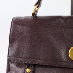 Yves Saint Laurent Muse Two Bag Large Burgundy