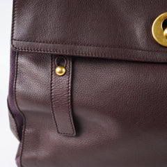Yves Saint Laurent Muse Two Bag Large Burgundy