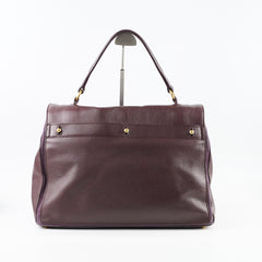 Yves Saint Laurent Muse Two Bag Large Burgundy