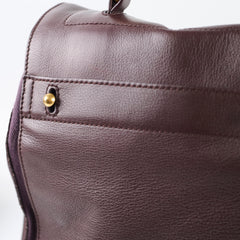 Yves Saint Laurent Muse Two Bag Large Burgundy