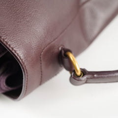 Yves Saint Laurent Muse Two Bag Large Burgundy