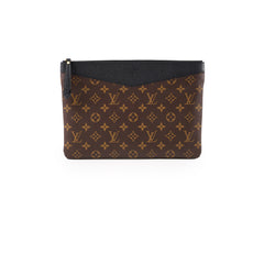 Louis Vuitton Daily Zip Pouch Monogram Black