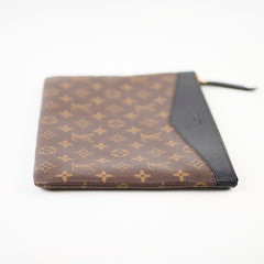Louis Vuitton Daily Zip Pouch Monogram Black