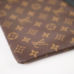 Louis Vuitton Daily Zip Pouch Monogram Black