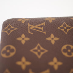 Louis Vuitton Daily Zip Pouch Monogram Black