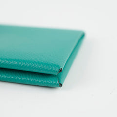 Hermes Epson Calvi Cardholder Vert Verone C Stamp