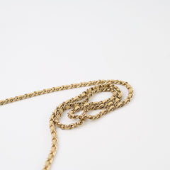 Chanel Caviar 23A Wallet On Chain LGHW Light Yellow Microchipped