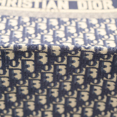 Dior Large Book Tote Navy Oblique