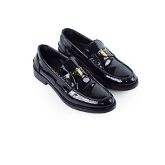 Prada Patent Leather Loafers Womens 36.5