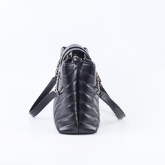Saint Laurent Loulou Shopper Tote Black