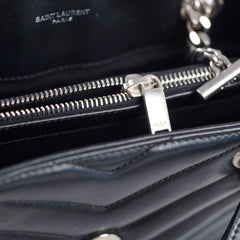Saint Laurent Loulou Shopper Tote Black