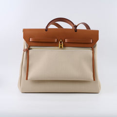 Hermes Herbag Zip 39 Gold - U Stamp