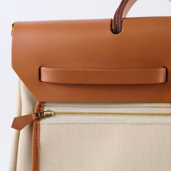 Hermes Herbag Zip 39 Gold - U Stamp