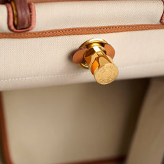 Hermes Herbag Zip 39 Gold - U Stamp