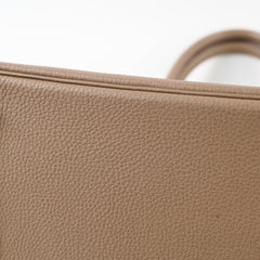 Hermes Birkin 30 Etoupe GHW Togo A Stamp
