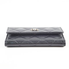 Chanel Card Holder Black Caviar