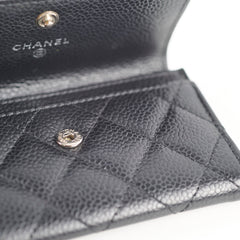Chanel Card Holder Black Caviar
