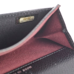 Chanel Card Holder Black Caviar