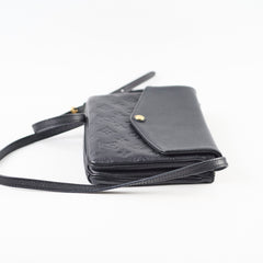 Louis Vuitton Twice Pochette Monogram Empreinte Black