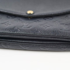 Louis Vuitton Twice Pochette Monogram Empreinte Black